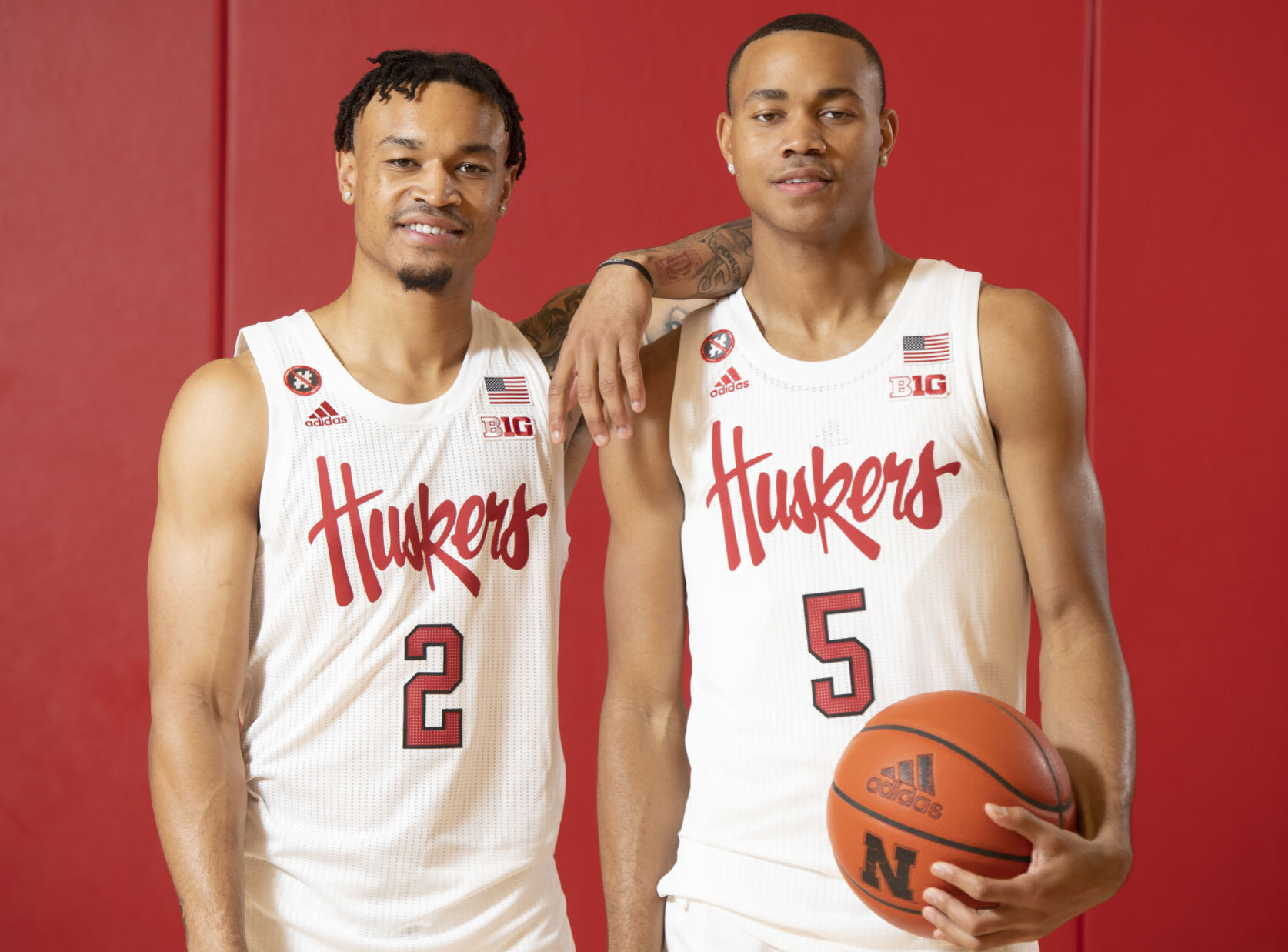 Nebraska men's basketball portraits